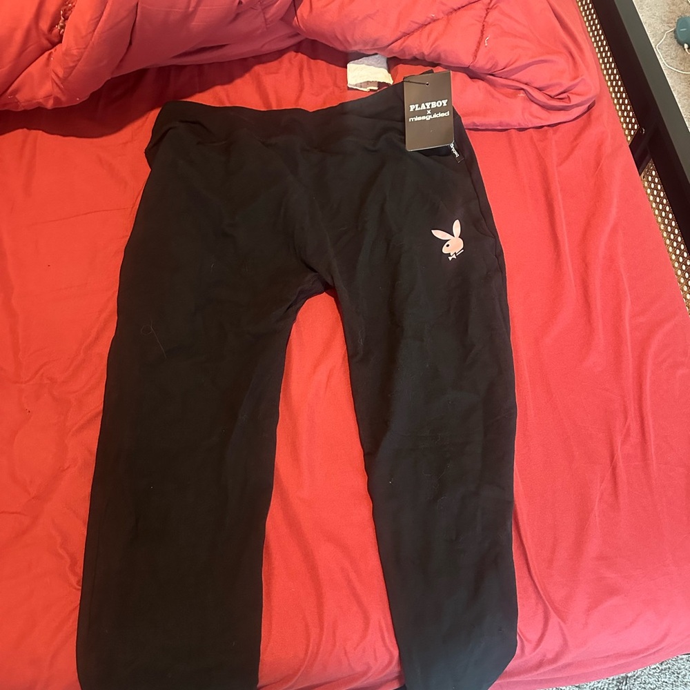 PLAYBOY Kids Charcoal Leggings